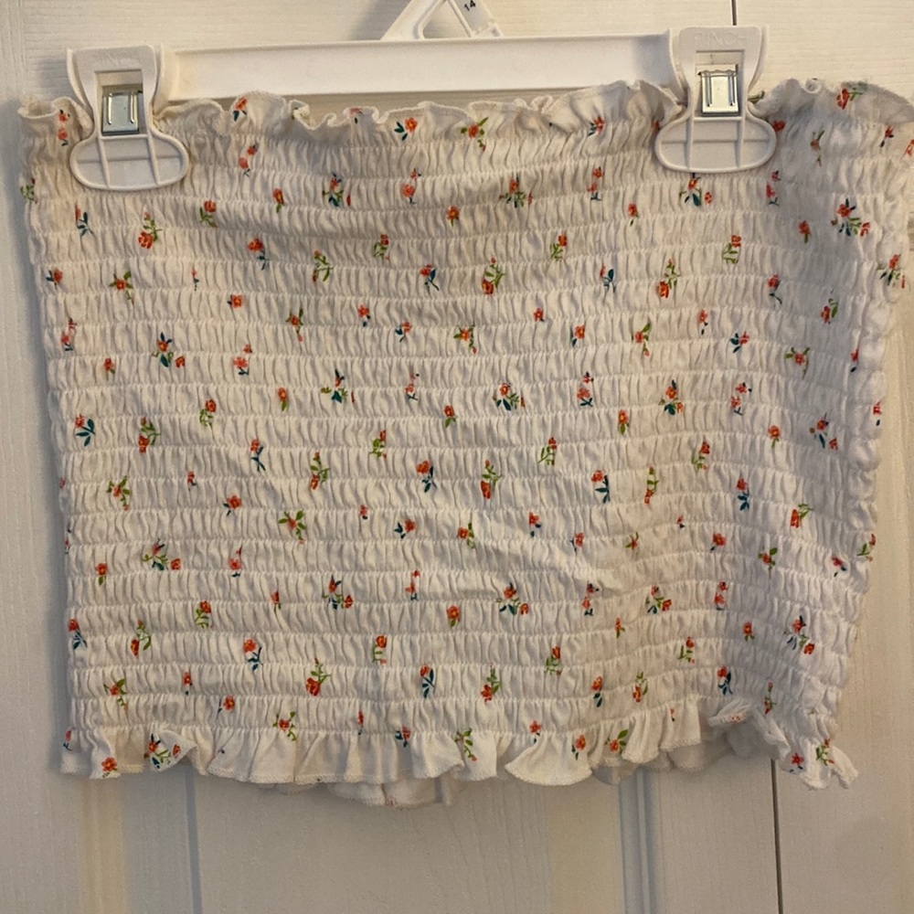 S Medium Floral Tube Top (brand : me to we) originally bought at pac-sun